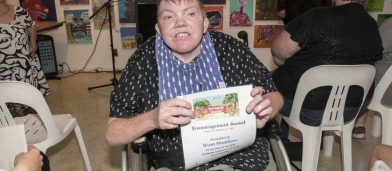 The Challenge Community Art Exhibition photos and winners