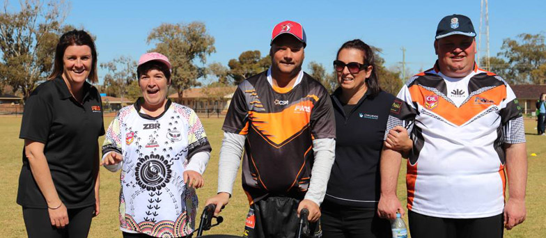 Challenge host Trangie all abilities league tag carnival