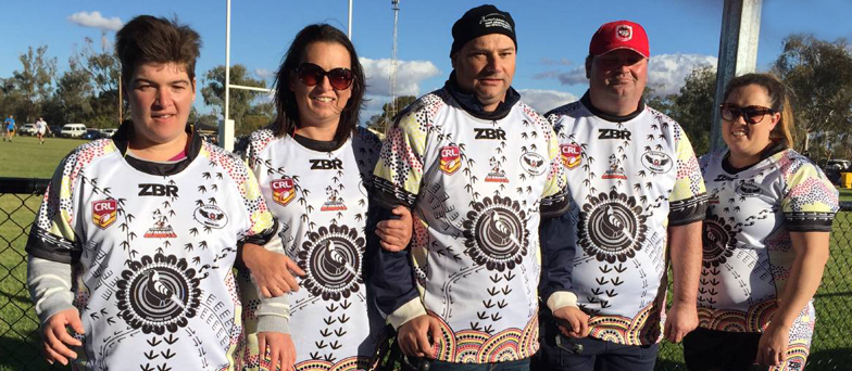 Challenge team at Trangie proud to help design jerseys